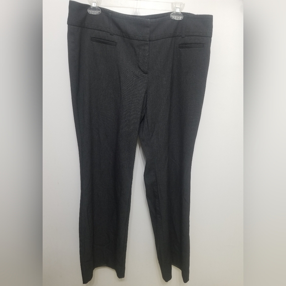 Apt. 9 Pants - Sleek gray Apt 9 dress pants- EUC except discolored cuffs